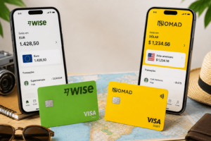Nomad ou Wise: qual é melhor para viajar?